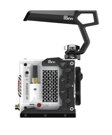 8Sinn Cage pour RED KOMODO avec Top Plate et Poignée Supérieure Black Raven