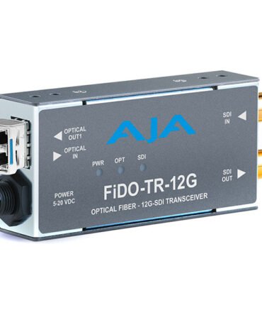 AJA FiDO-TR-12G – Convertisseur 1 canal 12G-SDI/LG Single Mode LC Fiber
