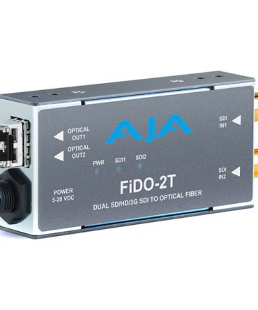 AJA FiDO-2T-MM – Convertisseur 2 canaux 3G-SDI vers Multi-Mode LC Fiber