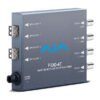 AJA FiDO-4T-MM – Convertisseur 4 canaux 3G-SDI vers Multi-Mode LC Fiber