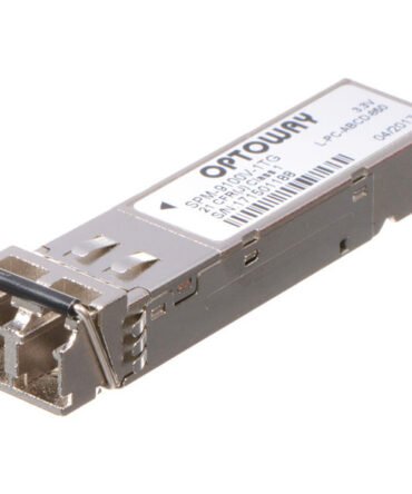 AJA FiberLC-1Tx-MM – 1 Canal 3G-SDI Multi Mode LC Fiber Tx SFP pour FIDO