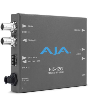 AJA Hi5 12G 12G-SDI vers HDMI 2.0 – Mini Convertisseur