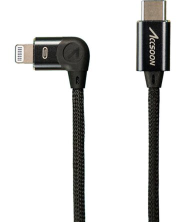 Accsoon Cable USB-C Male vers Lightning Male (100cm)