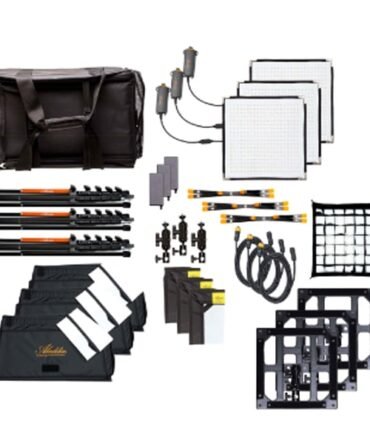 Aladdin ALL-IN 1 Kit 3x (Bi-Color, Gaffer) – Panneaux LED