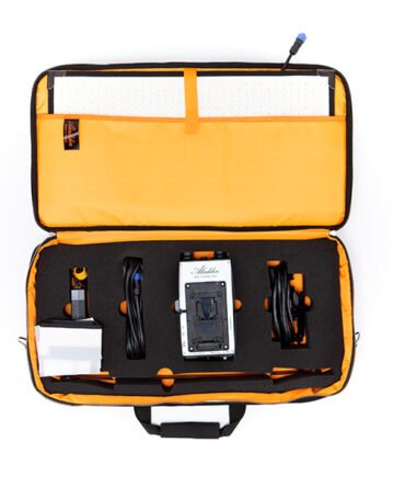 Aladdin Bi-Flex 2 Fabric (100W) – panneau LED V-Mount avec sac de transport