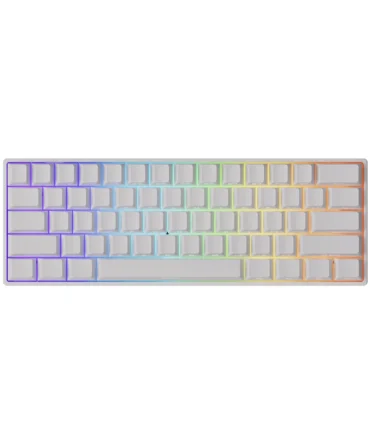 AKKO MonsGeek FUN60 MAX HE Wireless ANSI US Blanc